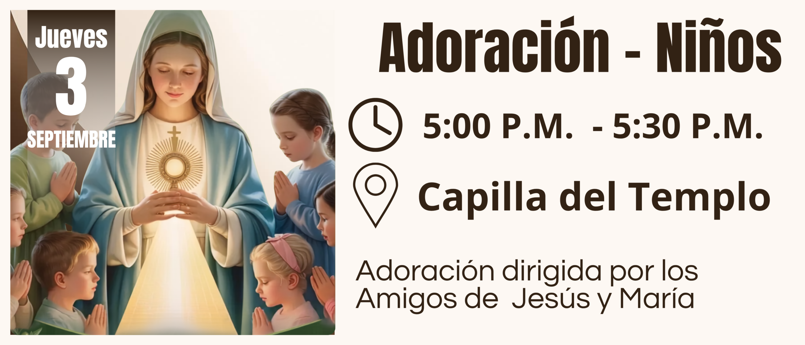 ADORACIÓN - NIÑOS